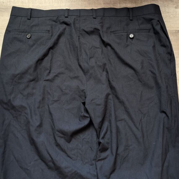 Polo by Ralph Lauren Dress Pants Mens 42Wx32L In Black Pleated - Picture 5 of 6
